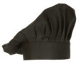 Chefs Hat - Black - Front