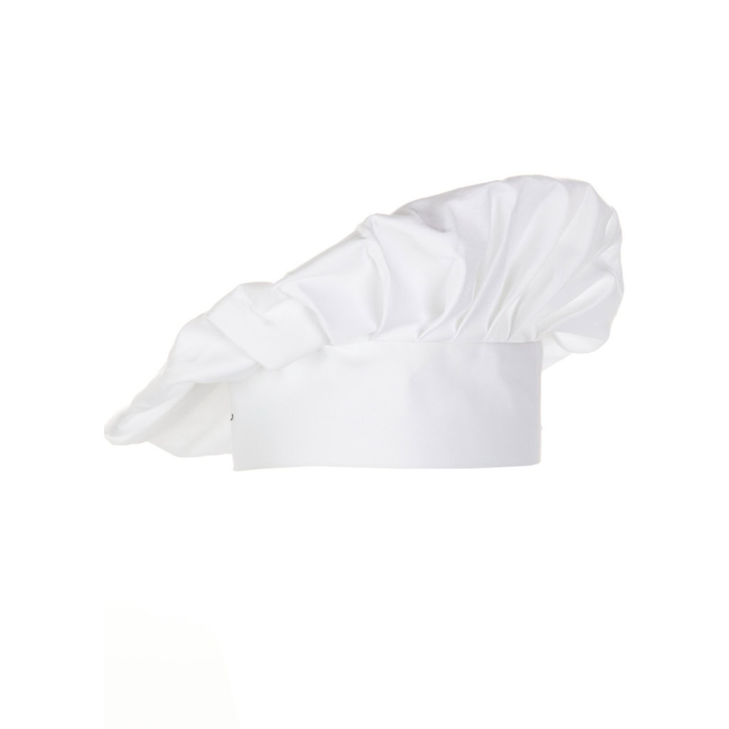 Chefs Hat - White - Front - Square Chefs Hat - White - Front - Square