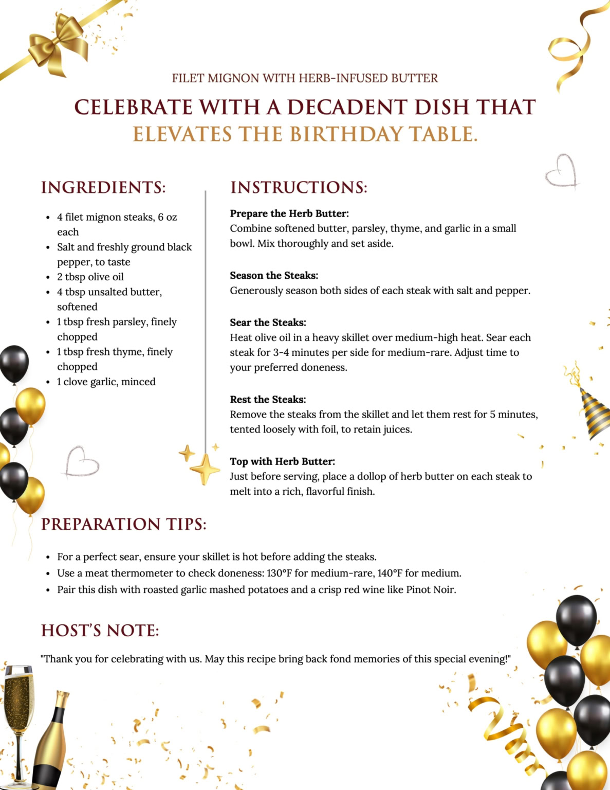 TGH – Birthday Dinner Party 8.5 x 11-08 TGH – Birthday Dinner Party 8.5 x 11-08