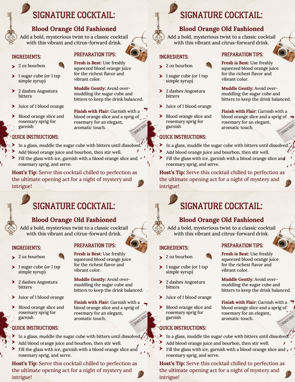 TGH – Murder Mystery Dinner Party 8.5 x 11-09 TGH – Murder Mystery Dinner Party 8.5 x 11-09