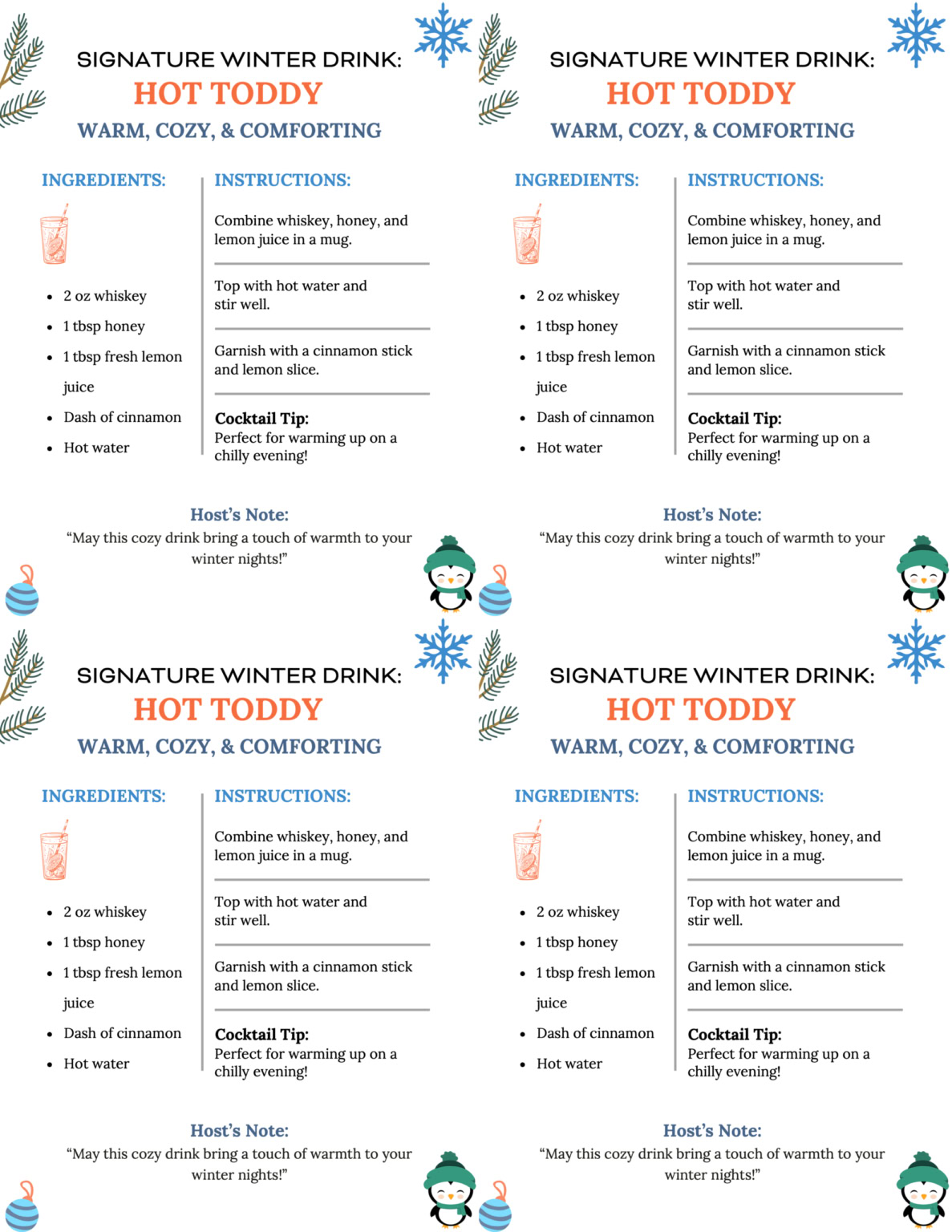 TGH – Winter Dinner Party 8.5 x 11-09 TGH – Winter Dinner Party 8.5 x 11-09