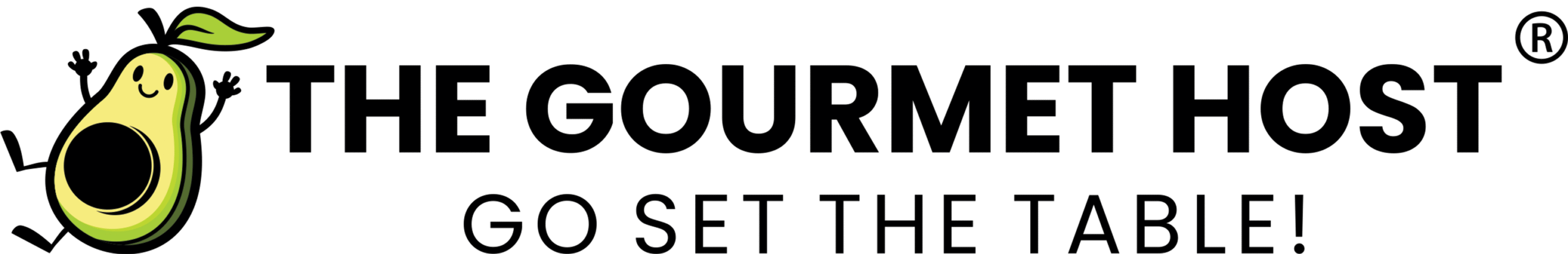 The Gourmet Host Registered Horizontal Logo
